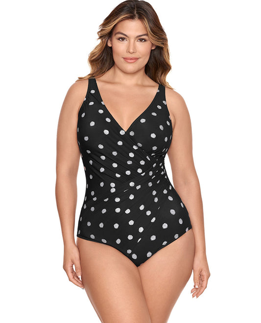 Swimsuits For All Women's Plus Size Temptress One Piece Swimsuit