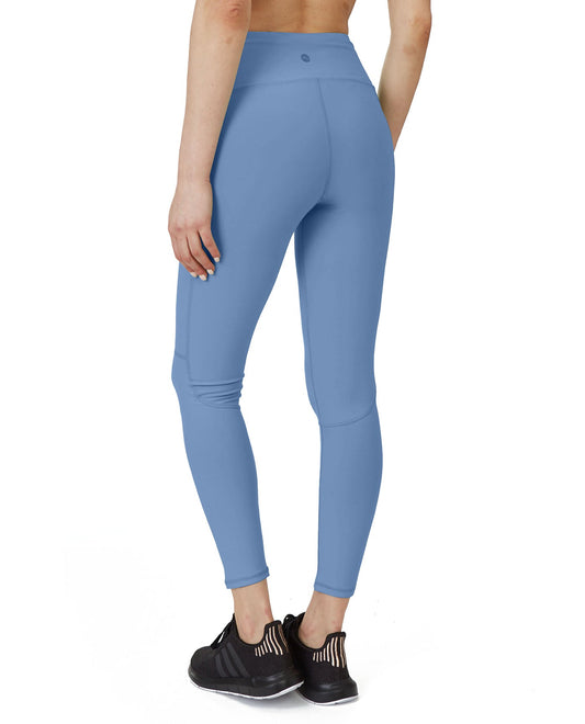 Back View Of X by Gottex Becky Ankle Legging with Pockets | XGX BLUE