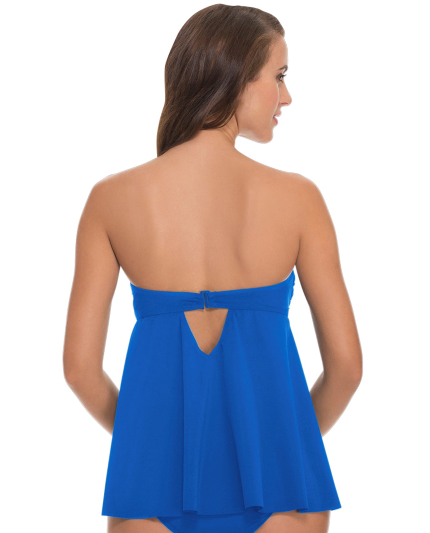 PROFILE TUTTI FRUTTI Halter Bikini Top - Cobalt blue