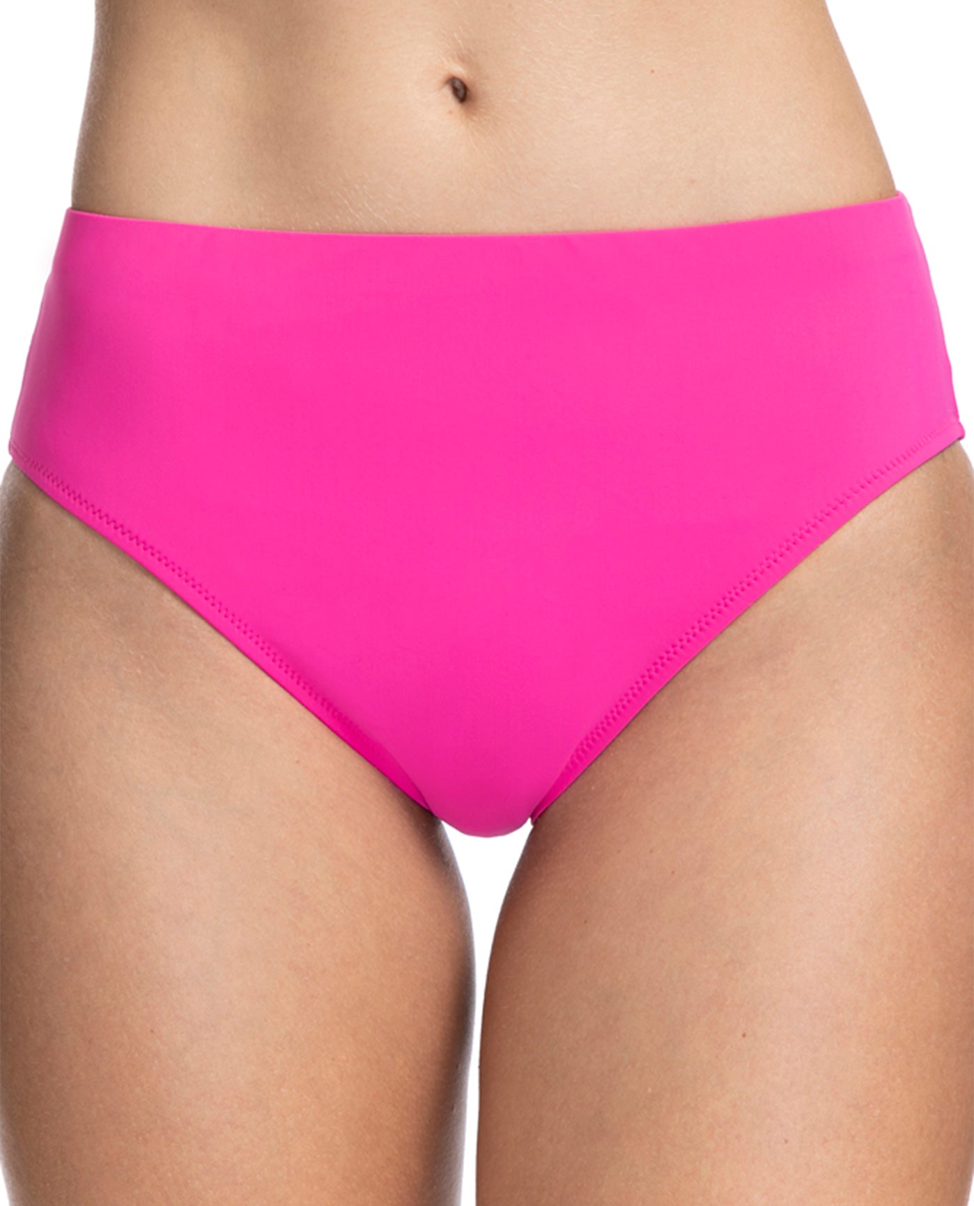 Front View Of Profile by Gottex Tutti Frutti Mid Rise Tankini Bottom | PRO TUTTI FRUTTI FUCHSIA