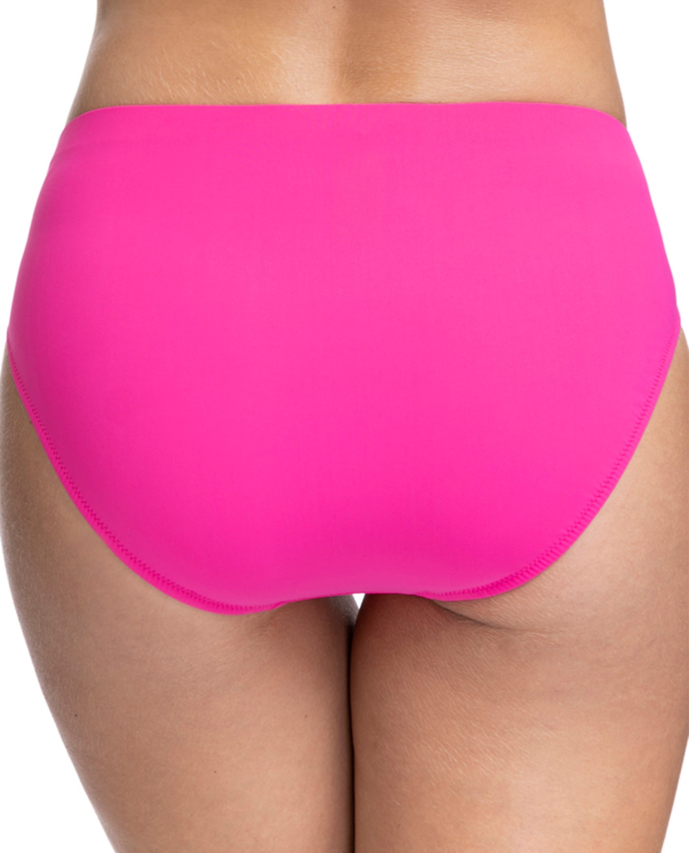 Back View Of Profile by Gottex Tutti Frutti Mid Rise Tankini Bottom | PRO TUTTI FRUTTI FUCHSIA