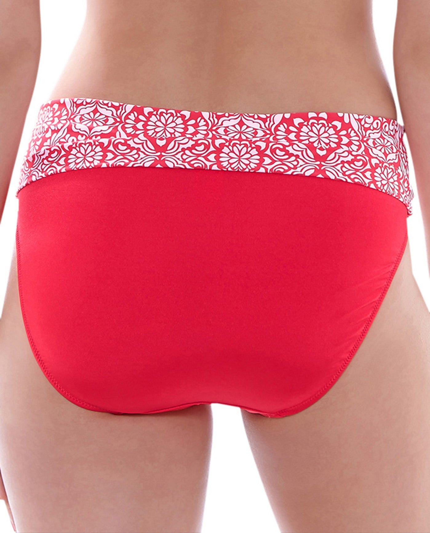 Back View Of Fantasie San Francisco Fold Over Brief Swim Bottom | FAN SAN FRANCISCO