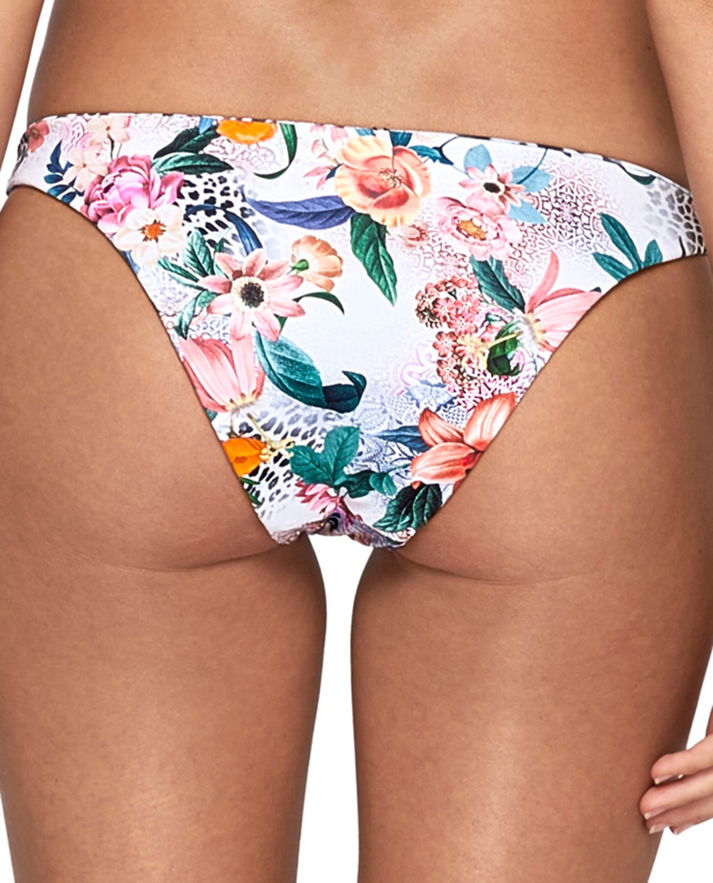 Another View Of JETS Australia Gypsy Reversible Cheeky Hipster Bikini Bottom | JET FEMME FLORAL