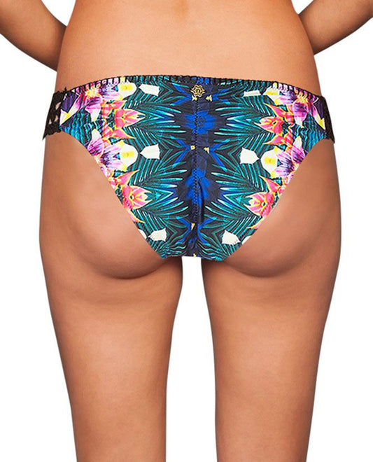 Back View Of Nanette Lepore Moderate Bikini Bottom | NNL Habanera
