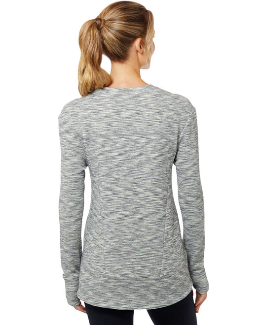 Back View Of Shape Light Grey Odyssey Pullover | SHA Light Grey