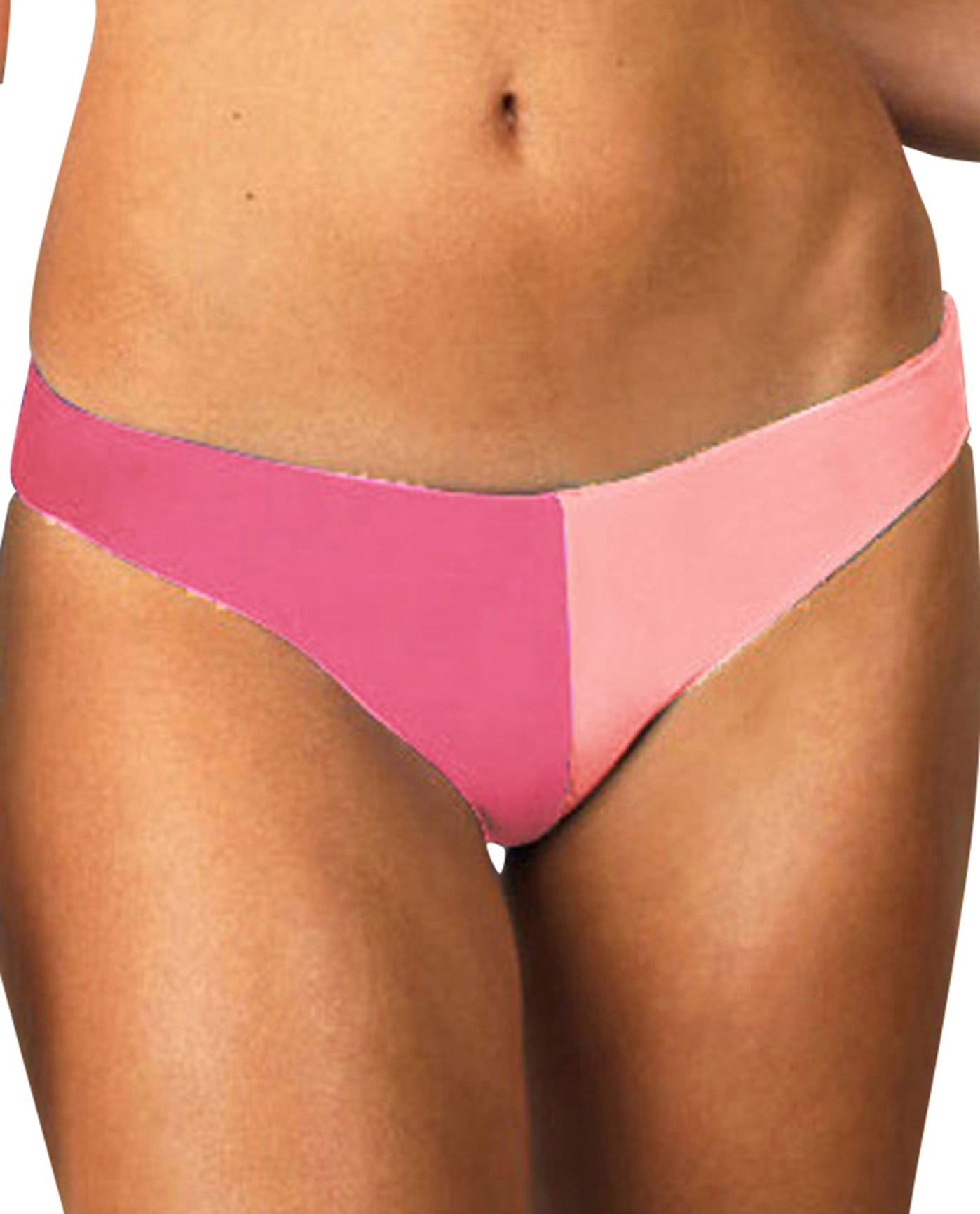 Front View Of Raisins Moderate Bikini Bottom | RAI Santa Cruz Pink